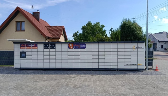 Parcel Locker CNO01M Przy budynku usługowym