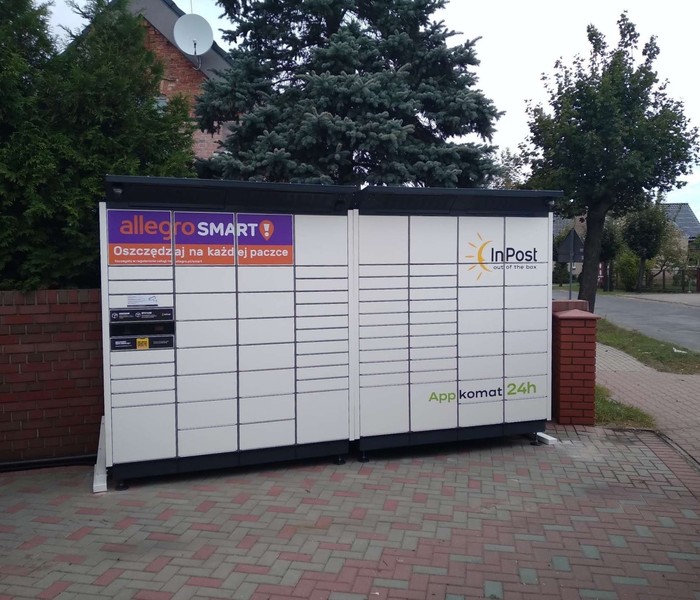 Parcel Locker CRZN01BAPP Przy sklepie spożywczym
