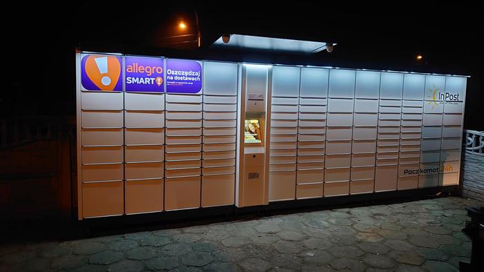Paczkomat CWW01A Parking parafialny przy cmentarzu