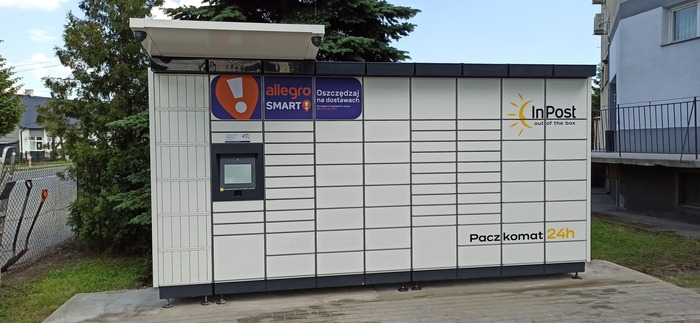Paczkomat CXR01M Przy Domu Handlowym GS