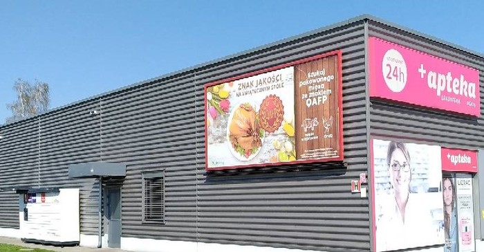Paczkomat CZD08M przy sklepie Kaufland