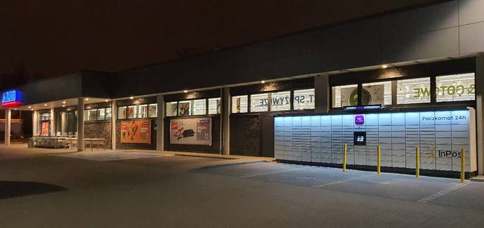 Paczkomat CZE06M Sklep Aldi