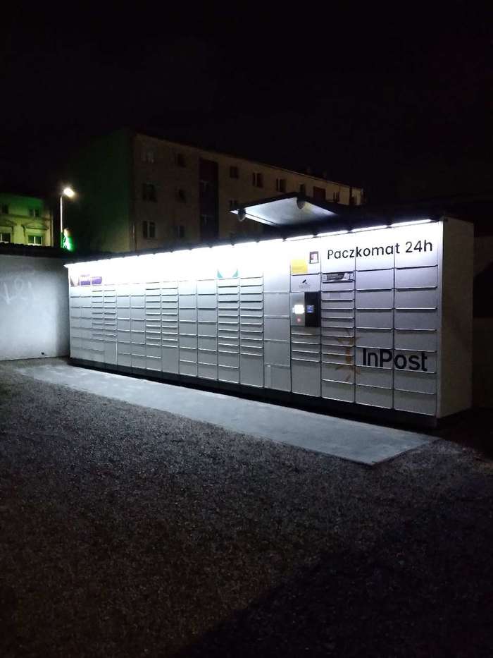 Paczkomat CZN01N Posesja prywatna