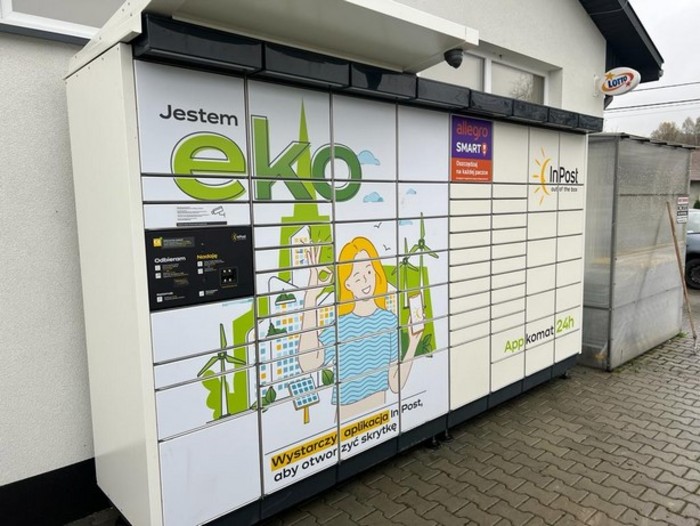 Parcel Locker DABR01APP Sklep Lewiatan - Dobrków 2B