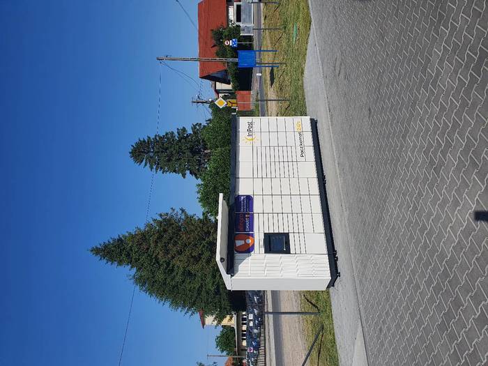 Paczkomat DEB08M Przy myjni bezdotykowej CHEMAL
