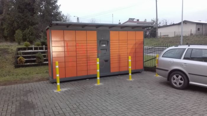 Paczkomat DEK02F Przy stacji diagnostycznej