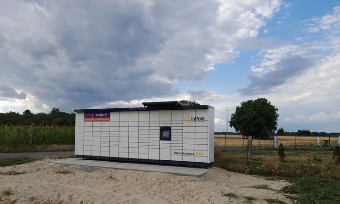 Parcel Locker DGS01M niezabudowana działka od ul. Zachodniej