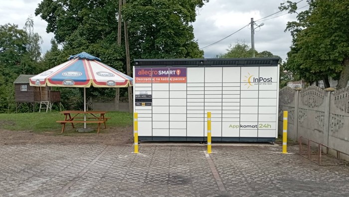 Parcel Locker DLC02BAPP Przy sklepie