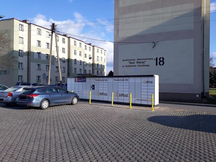 Parcel Locker DLN01N Przy bloku