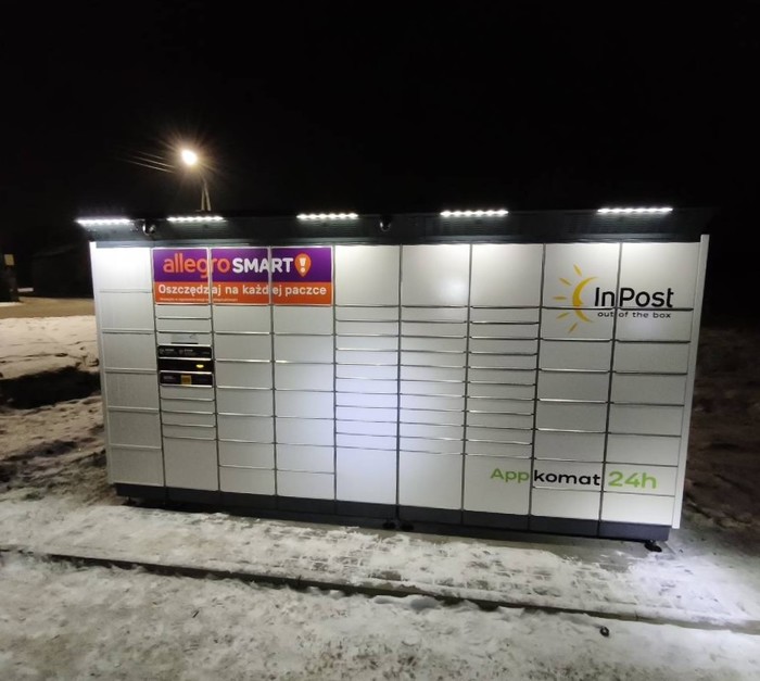Paczkomat DOBJ01BAPP Przy sklepie spożywczym