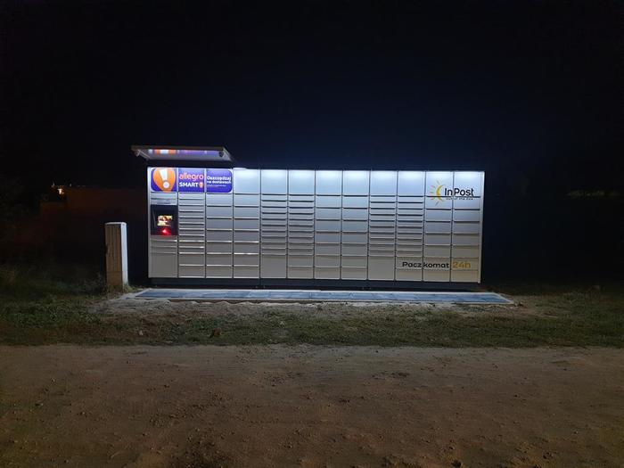 Paczkomat DOP01M Na prywatnej posesji