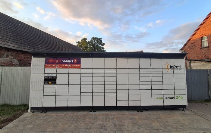 Parcel Locker DORC01BAPP Przy sklepie spożywczym