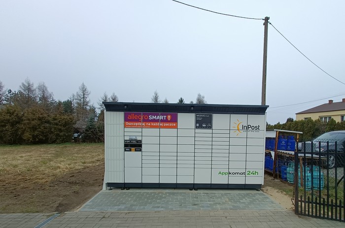 Parcel Locker DRTW01BAPP Przy sklepie spożywczym