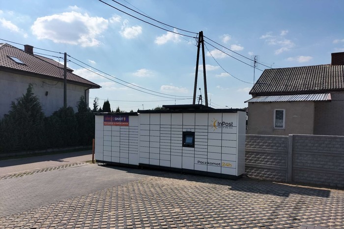 Paczkomat DSX01M Przy sklepie Lewiatan