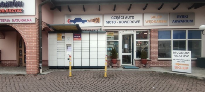 Paczkomat DTR01A Przy sklepie wędkarskim