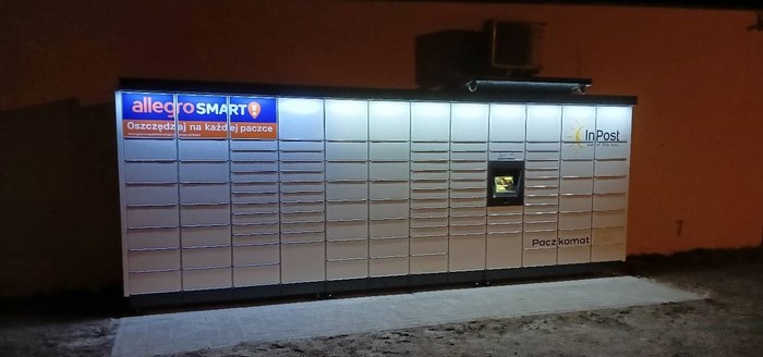 Paczkomat DYMN01M Przy sklepie spożywczym