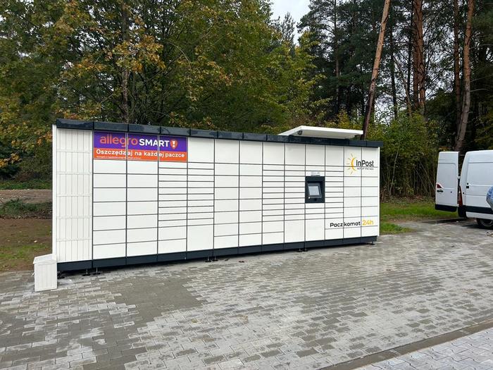 Paczkomat DYW04M przy Aldi