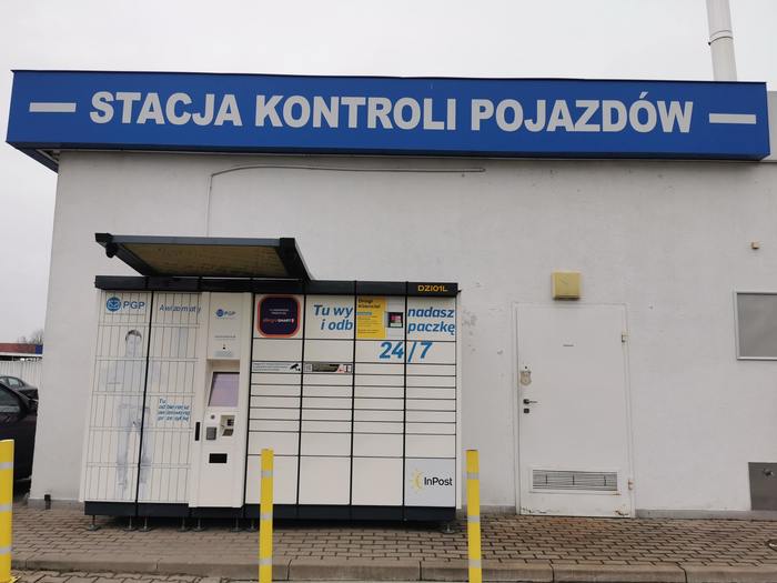Paczkomat DZI01L Stacja paliw Shell