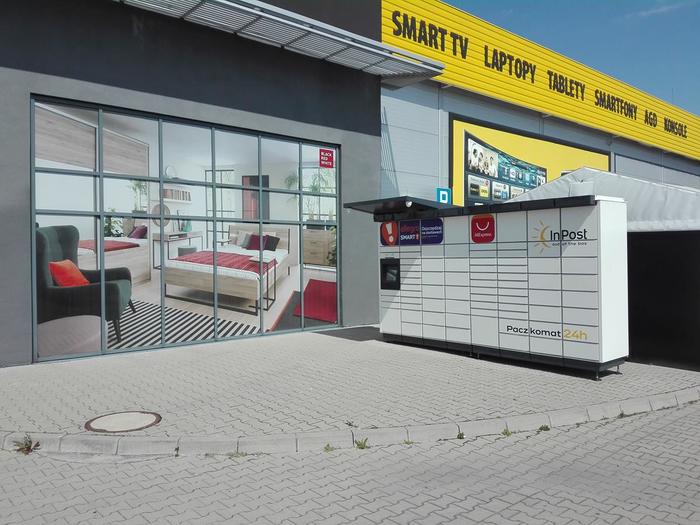 Paczkomat DZI02M Przy sklepie Media Expert