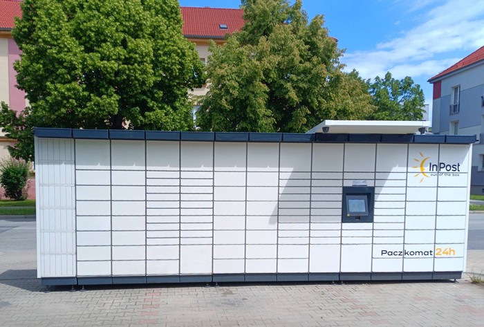 Paczkomat DZI12M Przy sklepie spożywczym