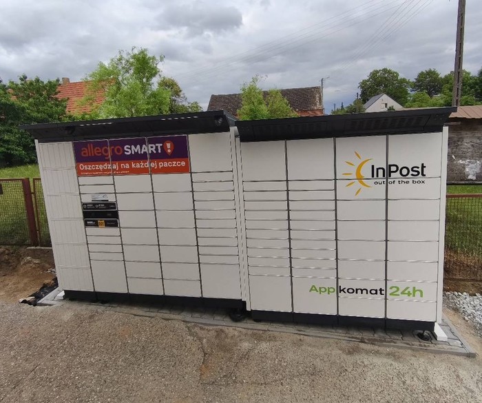 Parcel Locker DZNA01BAPP Przy posesji prywatnej