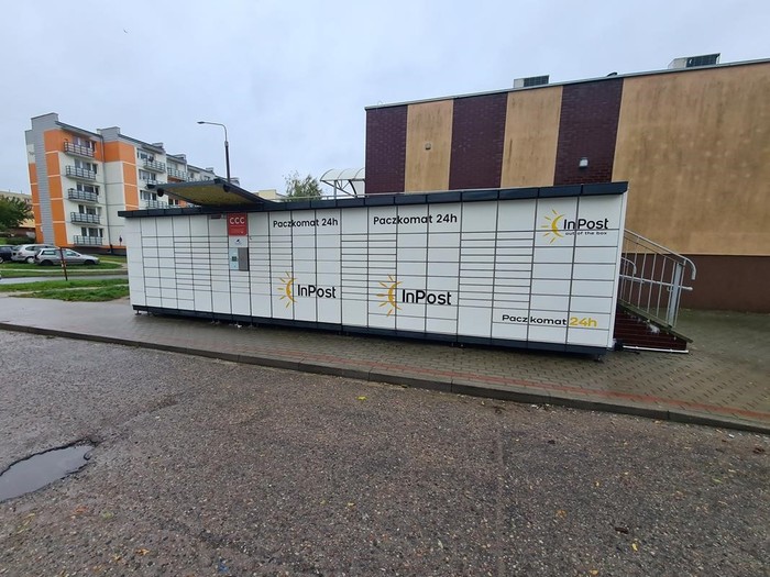 Paczkomat ELB05N Przy sklepie spożywczym Społem