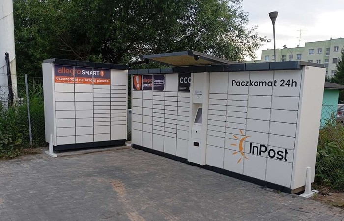 Paczkomat ELB08A parking