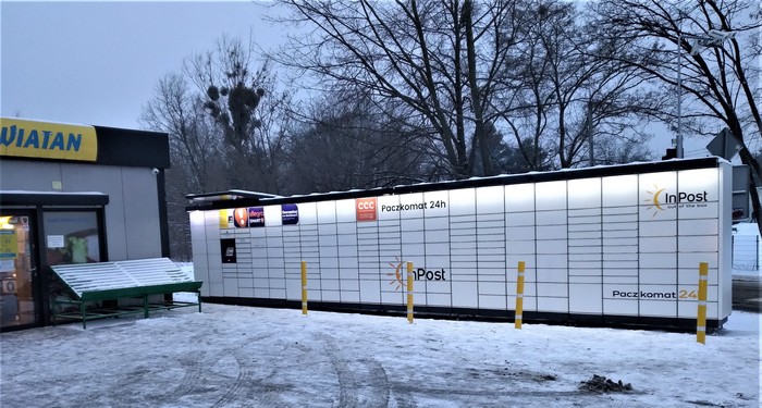 Paczkomat GAA01M Przy sklepie Lewiatan