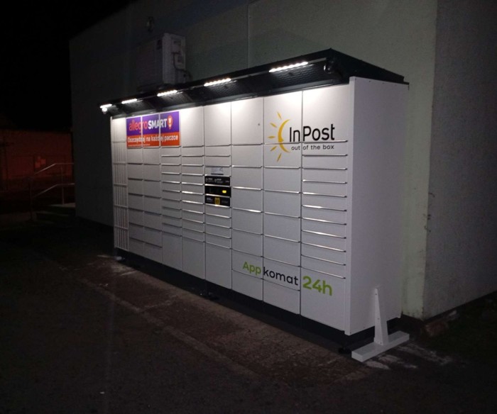 Parcel Locker GACQ01BAPP parking przy sklepie
