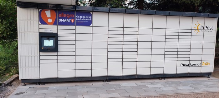 Paczkomat GBA01M Parking przy OSP