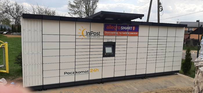 Paczkomat GBQ01M Przy Ochotniczej Straży Pożarnej