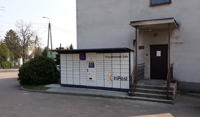 Parcel Locker GCW01G Przy budynku Urzędu Gminy