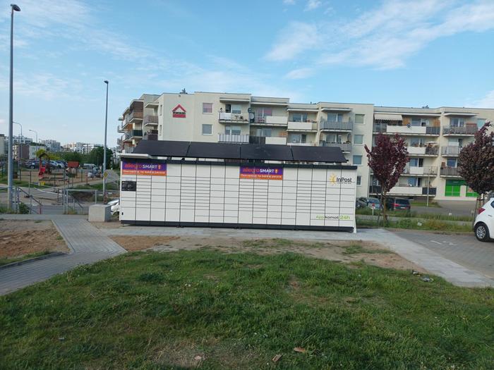 Paczkomat GDA03SAPP Parking samochodowy