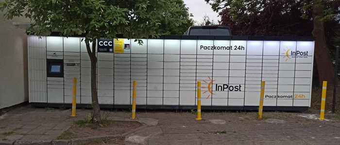 Paczkomat GDA06M Przy Centrum Oświetlenia Koma