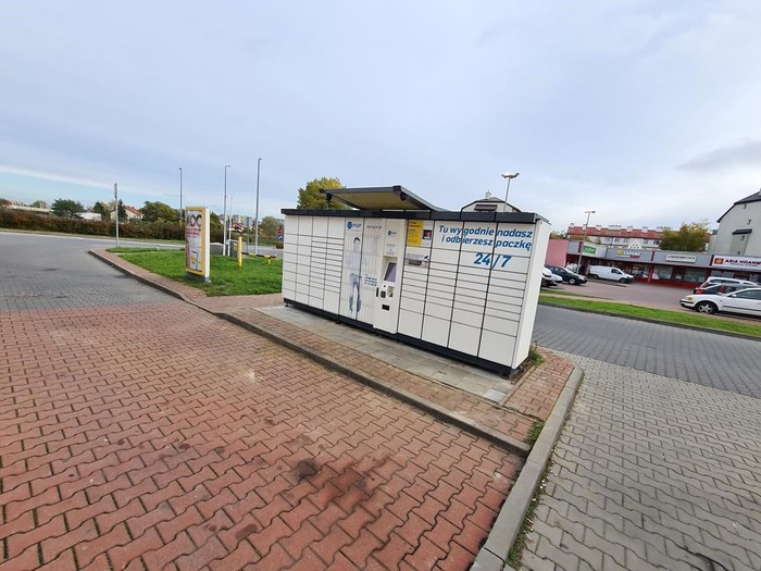 Paczkomat GDA08L Stacja paliw Shell