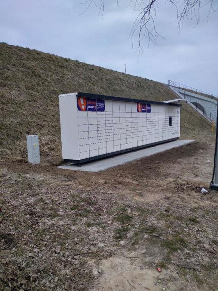 Paczkomat GDA102M posesja prywatna