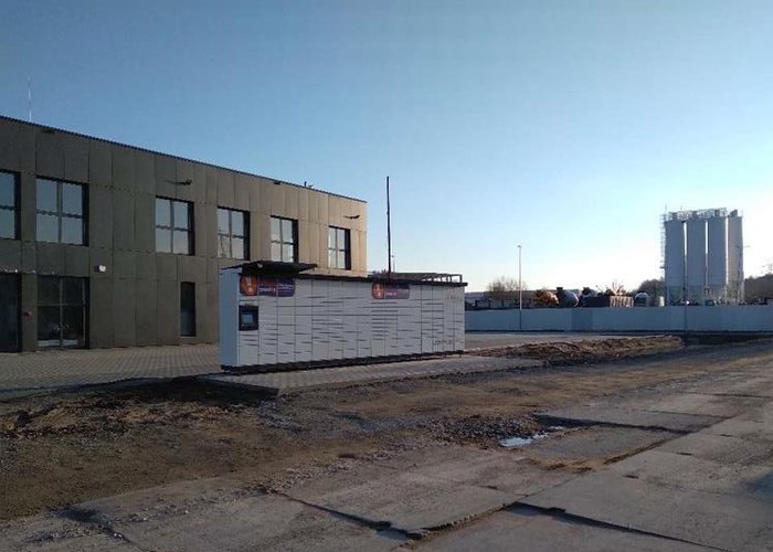 Paczkomat GDA105M przy hurtowni Onninen