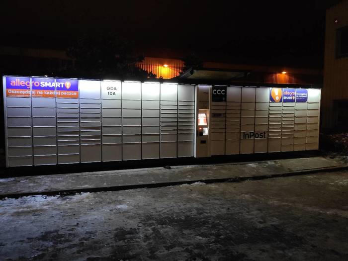 Paczkomat GDA10A Stacja paliw ORLEN