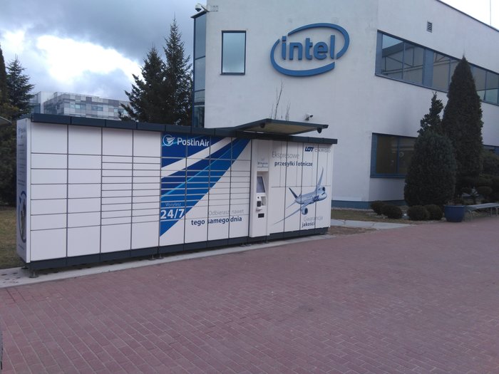 Paczkomat GDA11B Przy biurowcu Intel