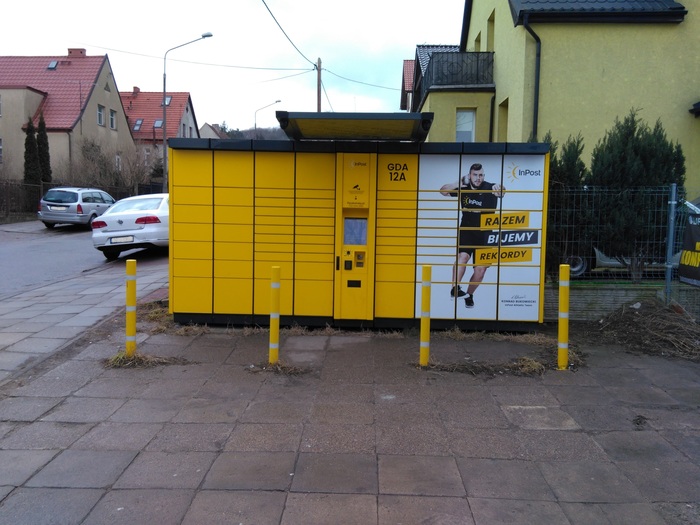 Paczkomat GDA12A Przy sklepie Oliwka