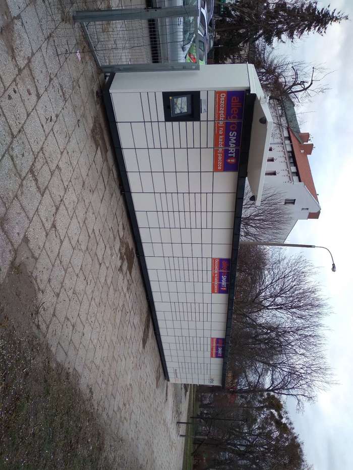 Paczkomat GDA161M posesja prywatna