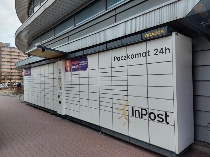 Paczkomat GDA20A Przy Galerii Przymorze