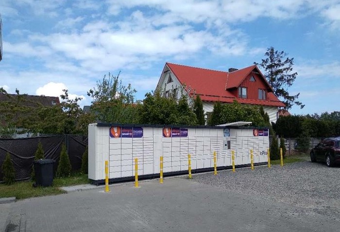 Paczkomat GDA20N Przy stacji kontroli pojazdów