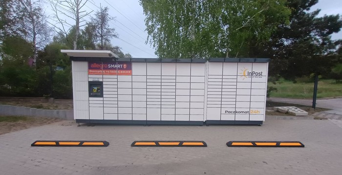 Поштомат GDA215M Przy siłowni Black Gym