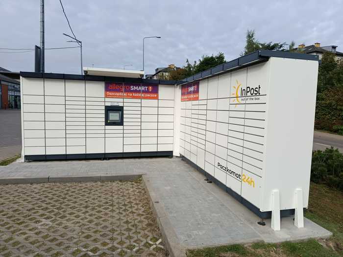 Paczkomat GDA223M Przy parkingu Pepco