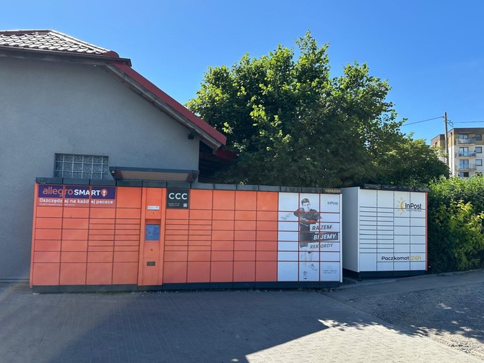 Paczkomat GDA23A Przy sklepie Fresh Market
