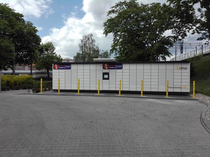 Paczkomat GDA29M parking Lidla