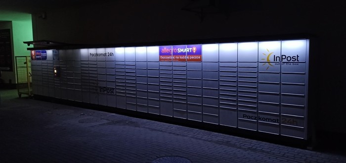 Parcel Locker GDA30N Przy galerii Zielony Kamyk
