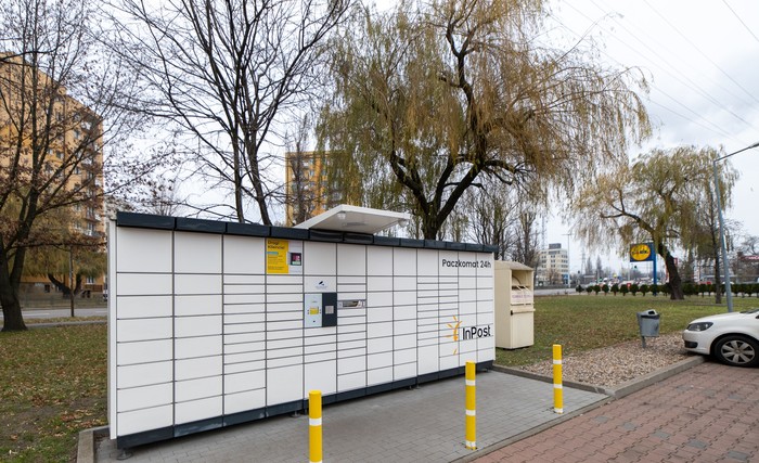 Parcel Locker GDA37N Przy sklepie Lidl