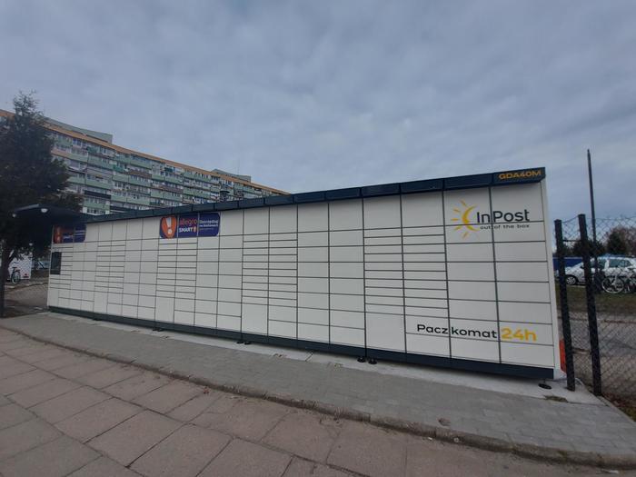 Paczkomat GDA40M parking strzeżony